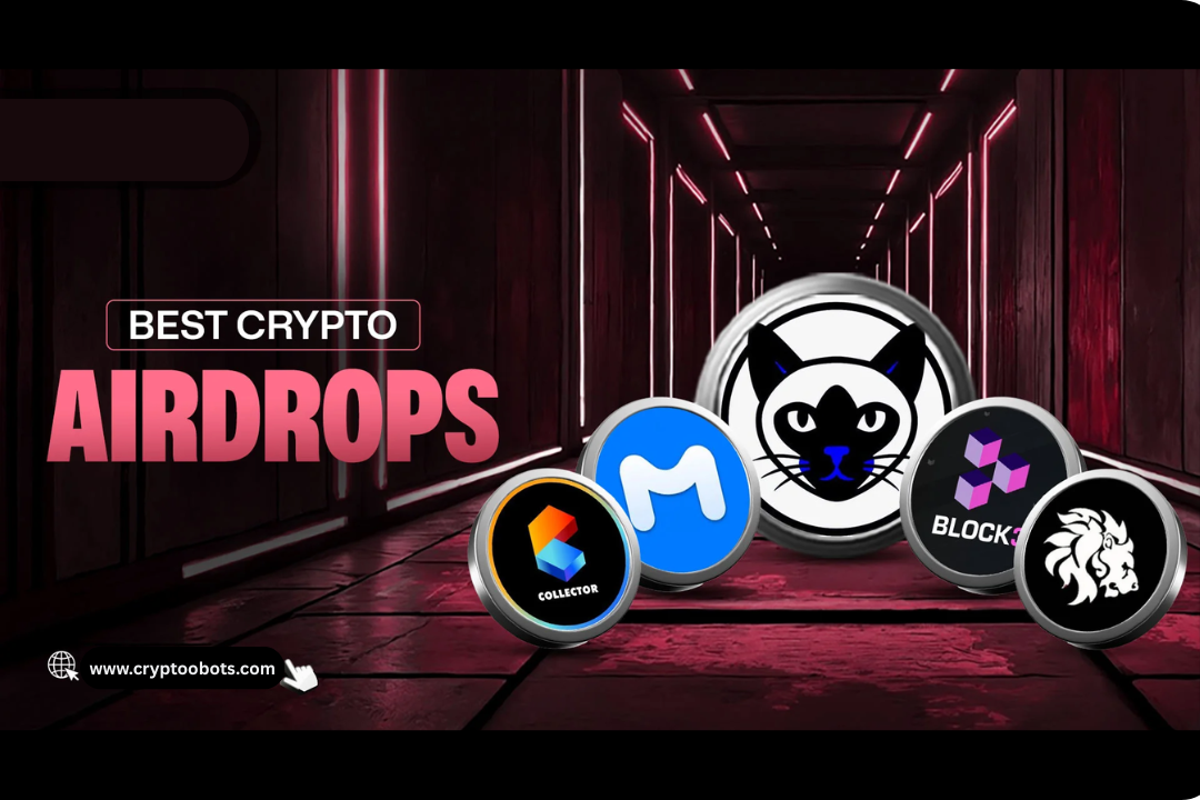 Best Crypto Airdrops of 2025: $BL3, $MAC, $CARDS, $CEYLON, and $SIAMCAT