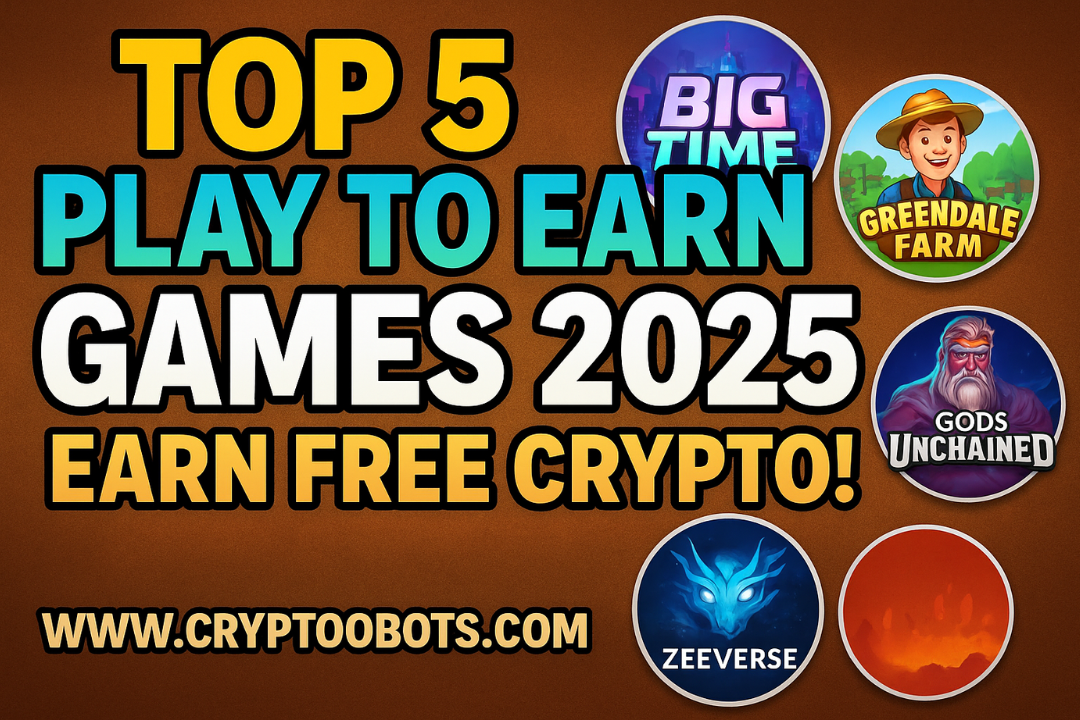 Get Free Crypto With the Best Play-to-Earn Games 2025: Big Time, Zeeverse & More