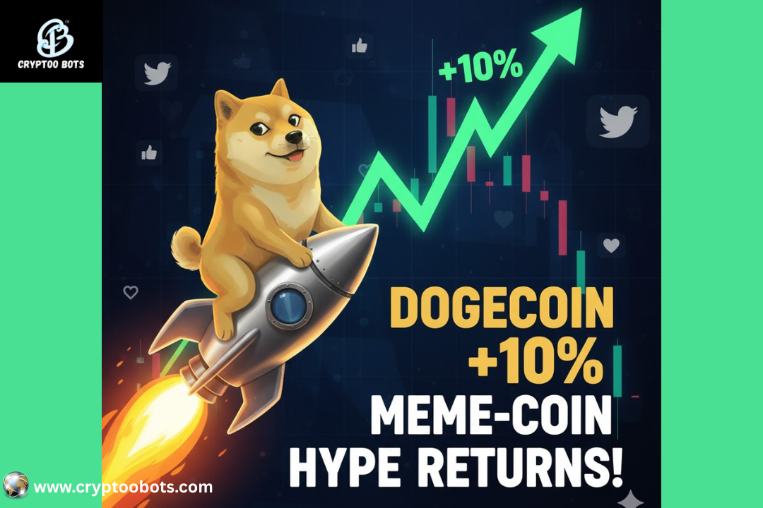 Dogecoin Gains 10% on Meme-Coin Momentum