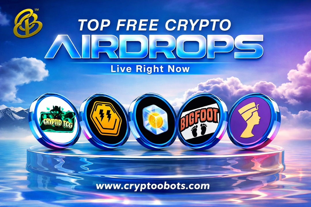 Top 5 Free Crypto Airdrops Live Right Now in January 2026