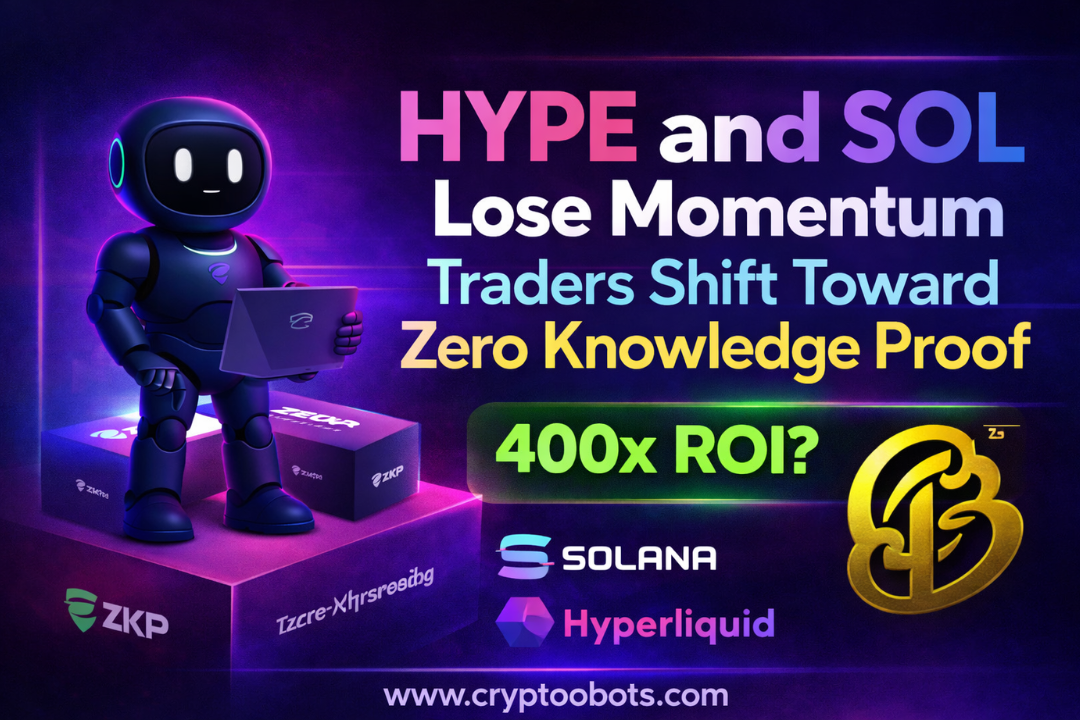 HYPE and SOL Lose Momentum as Traders Shift Toward Zero Knowledge Proof With 400x ROI Projections