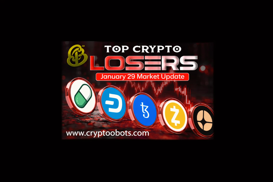 Biggest Crypto Losers Today: Sharp Declines Amid Market Weakness (January 29, 2026)