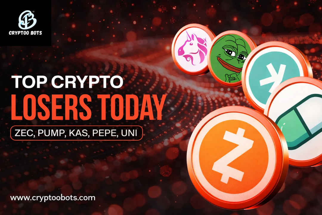 Top Crypto Losers Today: Zcash, Pump.fun, Kaspa, PEPE, and Uniswap