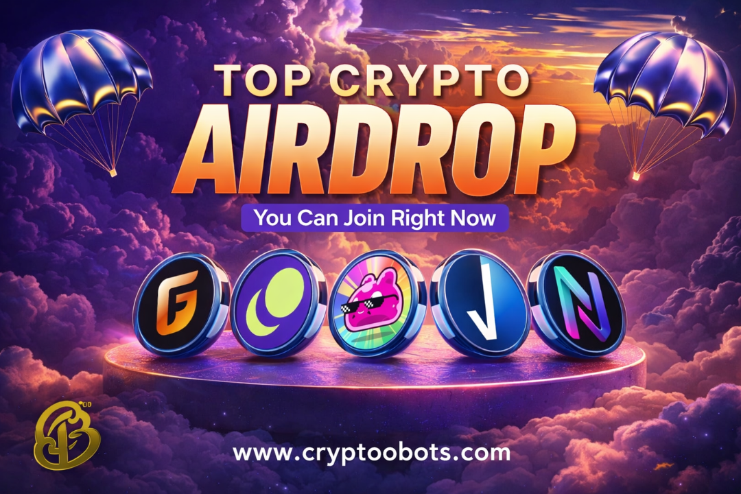 From Games to Presales: Top Ongoing Crypto Airdrops This Week